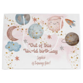 Van deze wereld avontuurlijke kinderverjaardag groot cadeauzakje (Voorkant)