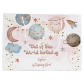 Van deze wereld avontuurlijke kinderverjaardag groot cadeauzakje (Achterkant)