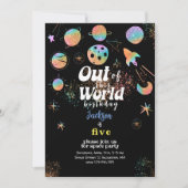 Van deze wereld avontuurlijke kinderverjaardag kaart (Voorkant)