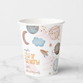 Van deze wereld avontuurlijke kinderverjaardag papieren bekers (Voorkant)