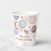 Van deze wereld avontuurlijke kinderverjaardag papieren bekers (Voorkant)