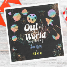 Van deze wereld avontuurlijke kinderverjaardag