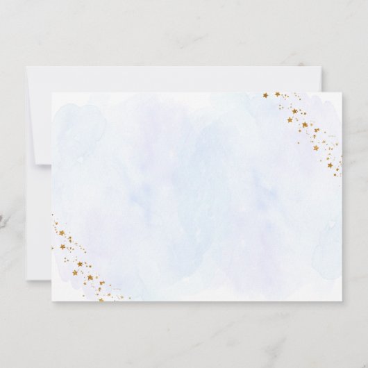 Van deze wereld galaxy Blue Gold bedankt (Achterkant)