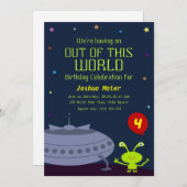 Van deze wereld, uitnodiging van de Dag (Voorkant / Achterkant)