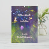 Van deze wereldwijde uitnodiging van vijf jaar oud (Staand voorkant)