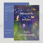 Van deze wereldwijde uitnodiging van vijf jaar oud (Voorkant / Achterkant)