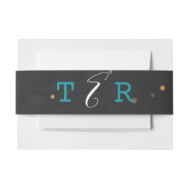 Van deze World 3 Bar Bat Mitzvah Belly Band Uitnodigingen Wikkel