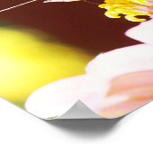 Van dichtbij met deze mooie vlinder Natuur kunst Poster (Hoek)