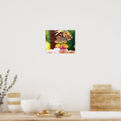 Van dichtbij met deze mooie vlinder Natuur kunst Poster (Keuken)