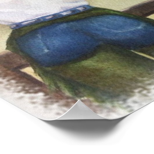 Van die Cowmeiden houden Poster (Hoek)