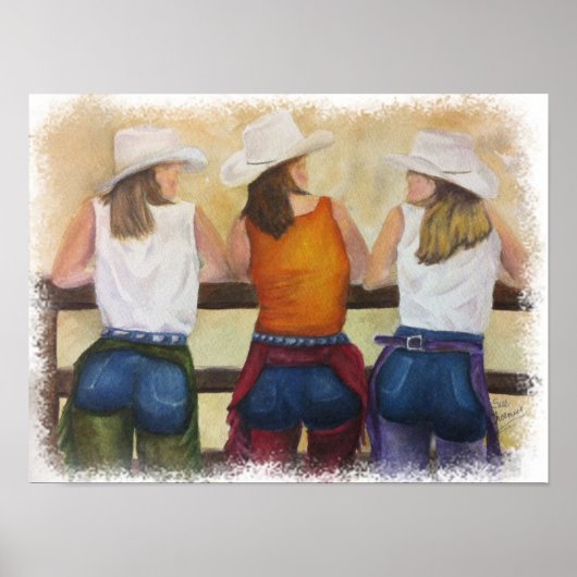 Van die Cowmeiden houden Poster (Voorkant)