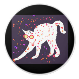 VAN DIE KAT KERAMISCHE KNOP
