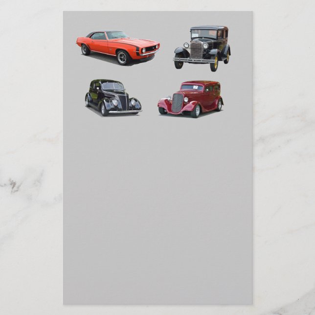 Van die oude klassieke auto's (Voorkant)