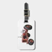 Van die oude riusttractoren bagagelabel (Voorkant verticaal)