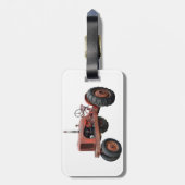 Van die oude riusttractoren bagagelabel (Achterkant verticaal)