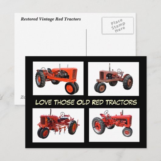 Van die oude rode trekkers Briefkaart (Voorkant / Achterkant)
