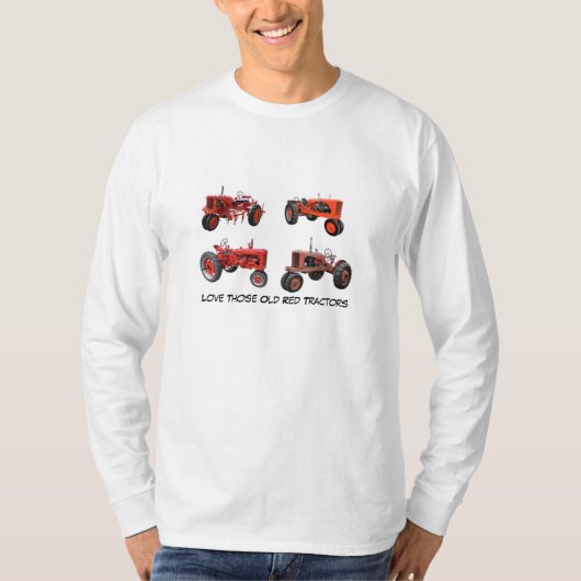 Van die oude rode trekkers houden t-shirt (Voorkant)