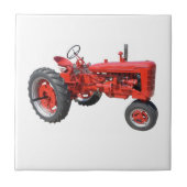 Van die oude rode trekkers houden tegeltje (Voorkant)