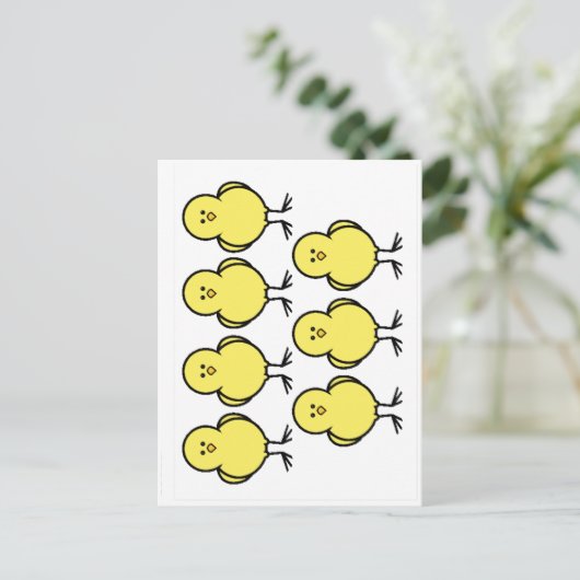 Van die piepers briefkaart (Staand voorkant)