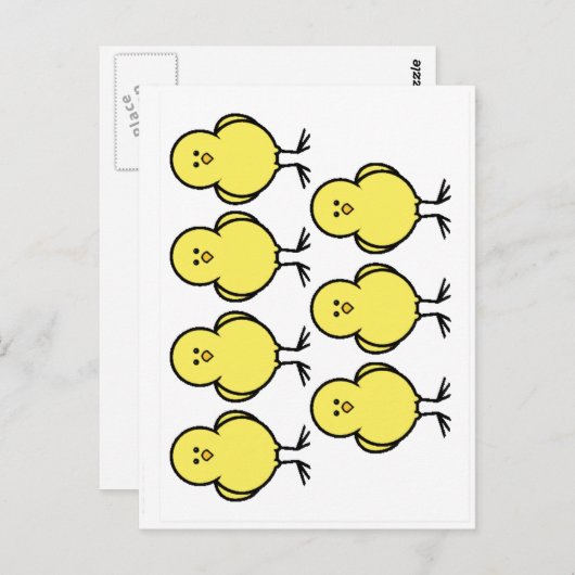 Van die piepers briefkaart (Voorkant / Achterkant)