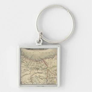 Van Diemens eiland of Tasmania Sleutelhanger