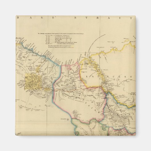 Van Diemens Land Magneet (Voorkant)
