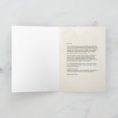 Van Dochter Aan Papa, 5" x 7" Vaderdag kaart (Binnen)