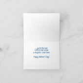 Van Dochter Moederdag Best Doggone Moeder Kaart (Binnen)