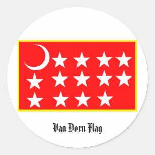 Van Dorn Flag Sticker