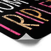 Van Drieling Moederdag Mama Moeder Moeder Moeder Poster (Hoek)