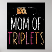 Van Drieling Moederdag Mama Moeder Moeder Moeder Poster (Voorkant)