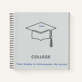 Van dromen naar prestaties: schrijf je reis notitieboek