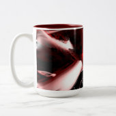 Van duisternis tot licht tweekleurige koffiemok (Links)