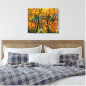 Van Dusen Botanical Garden Vancouver, Canada Canvas Afdruk (Insitu (Slaapkamer))