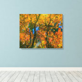 Van Dusen Botanical Garden Vancouver, Canada Canvas Afdruk (Insitu (Houten vloer))