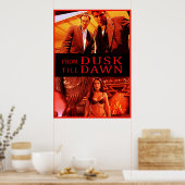 Van Dusk tot Dawn Alternatief Poster (Keuken)