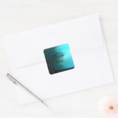 Van Dusk tot Dawn Blue Party Favor Stickers (Envelop)