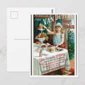 Van Duzer's Fruit Extracts  Adverteren Kunst Briefkaart (Voorkant / Achterkant)