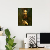 Van Dyck - Apostel Paulus Poster (Thuiskantoor)
