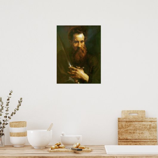 Van Dyck - Apostle Paul Poster (Keuken)