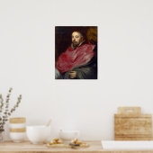 Van Dyck - bisschop Triest Poster (Keuken)