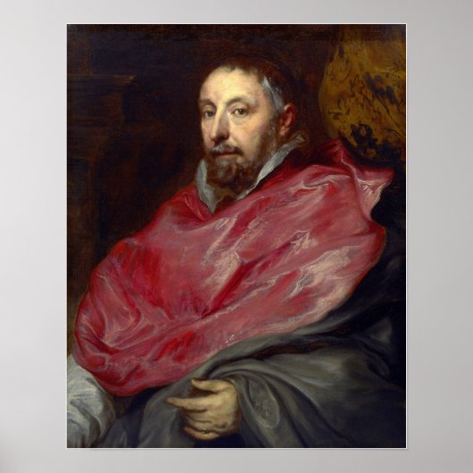 Van Dyck - bisschop Triest Poster (Voorkant)
