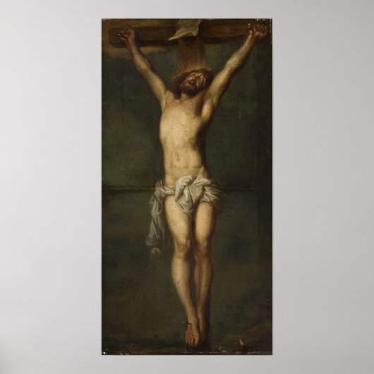 Van Dyck - Christus aan het Kruis Poster (Voorkant)