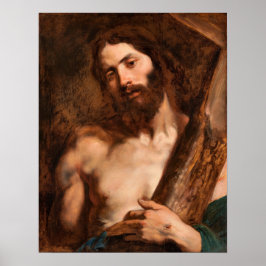 Van Dyck - Christus die het kruis draagt Poster