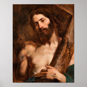 Van Dyck - Christus draagt het kruis Poster