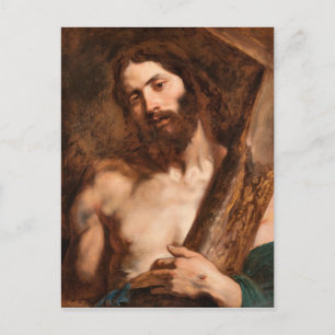 Van Dyck Christus met kruispunt 1089 Briefkaart