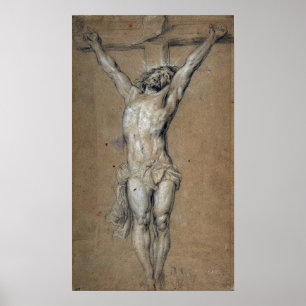 Van Dyck - Christus op het kruis Poster