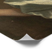 Van Dyck - Cirkelportret van Margaret Lemon Poster (Hoek)