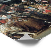 Van Dyck - de galerie van Cornelis van Der Geest Poster (Hoek)