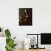 Van Dyck - de prefect Raffaele Raggi Poster (Thuiskantoor)
